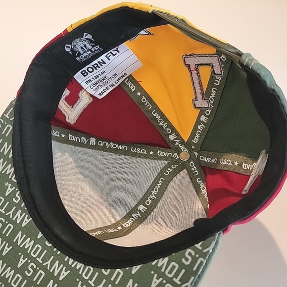 BORN FLY ORIGINALS SNAPBACK BASEBALL CAP - Picture 6 of 9
